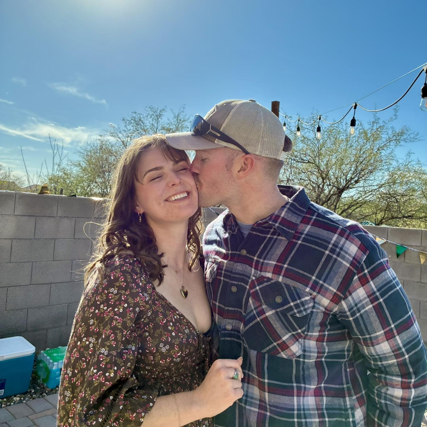Our first home together!