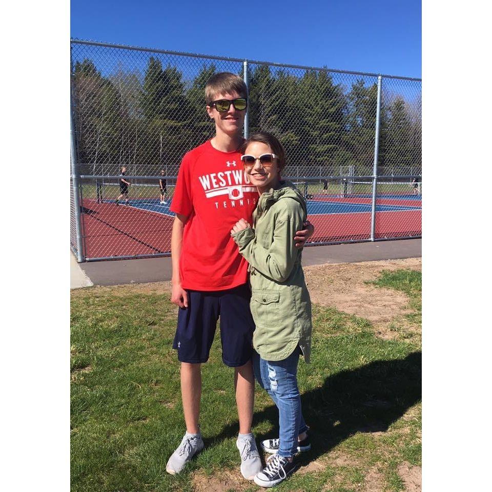 First “official” picture dating. Sophomore and Junior is high school