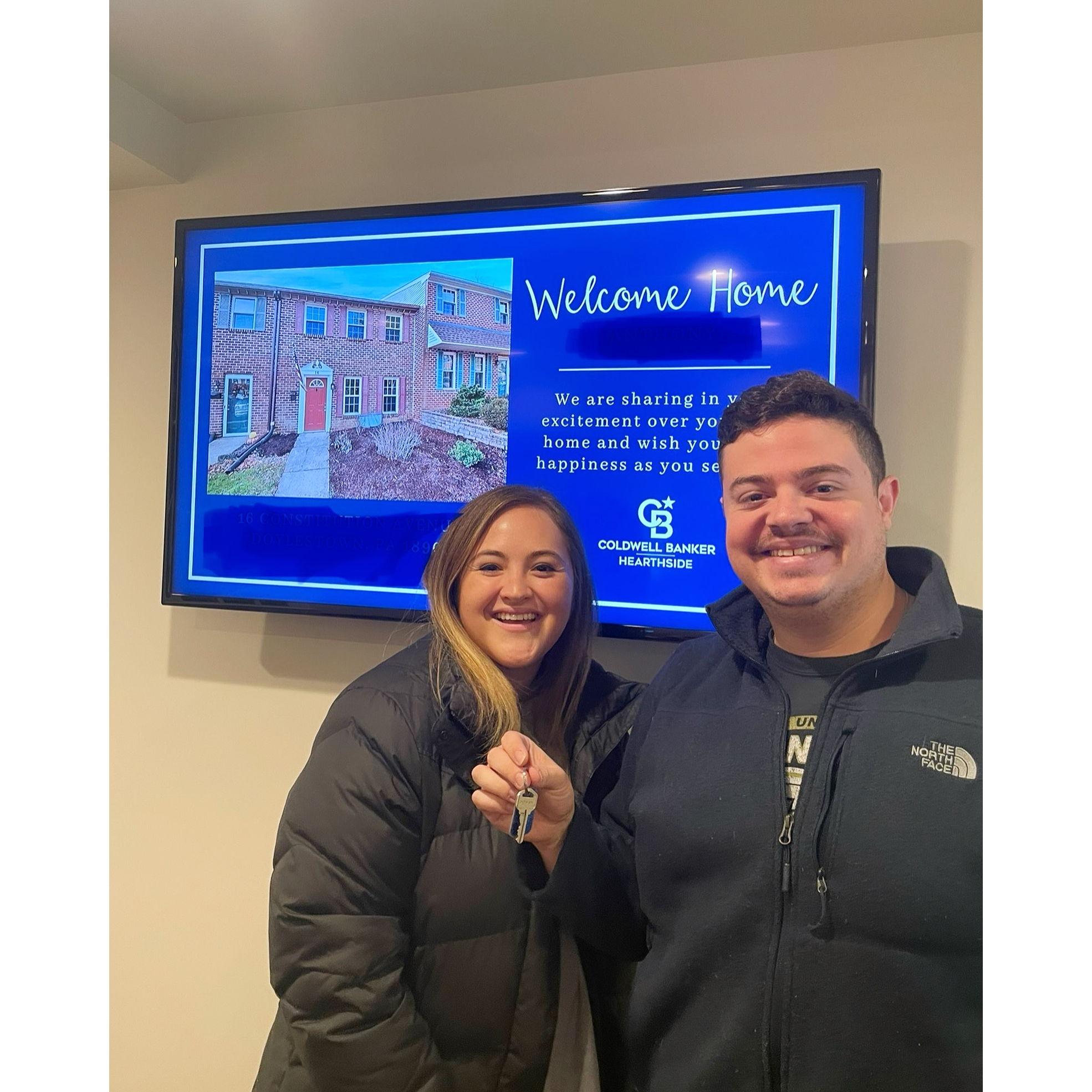 Our first home