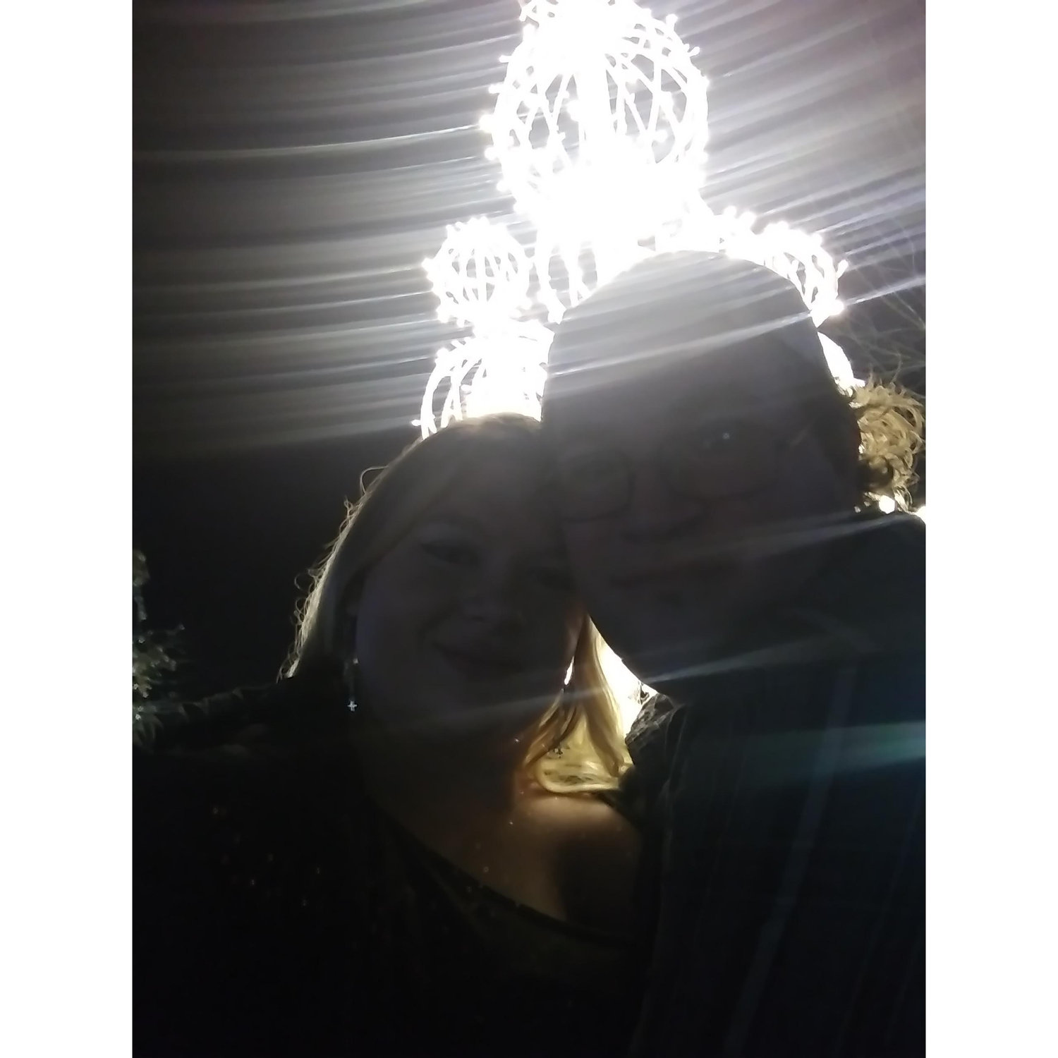 Dinner out with my hunny on a cold night