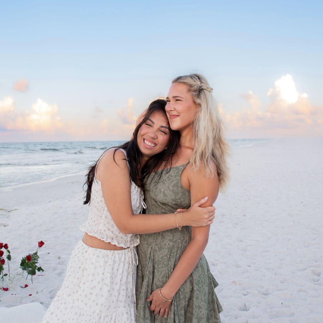 Allie helped Elijah plan my whole proposal and didn't peep a word about it! I'm so grateful to have a best friend like her!