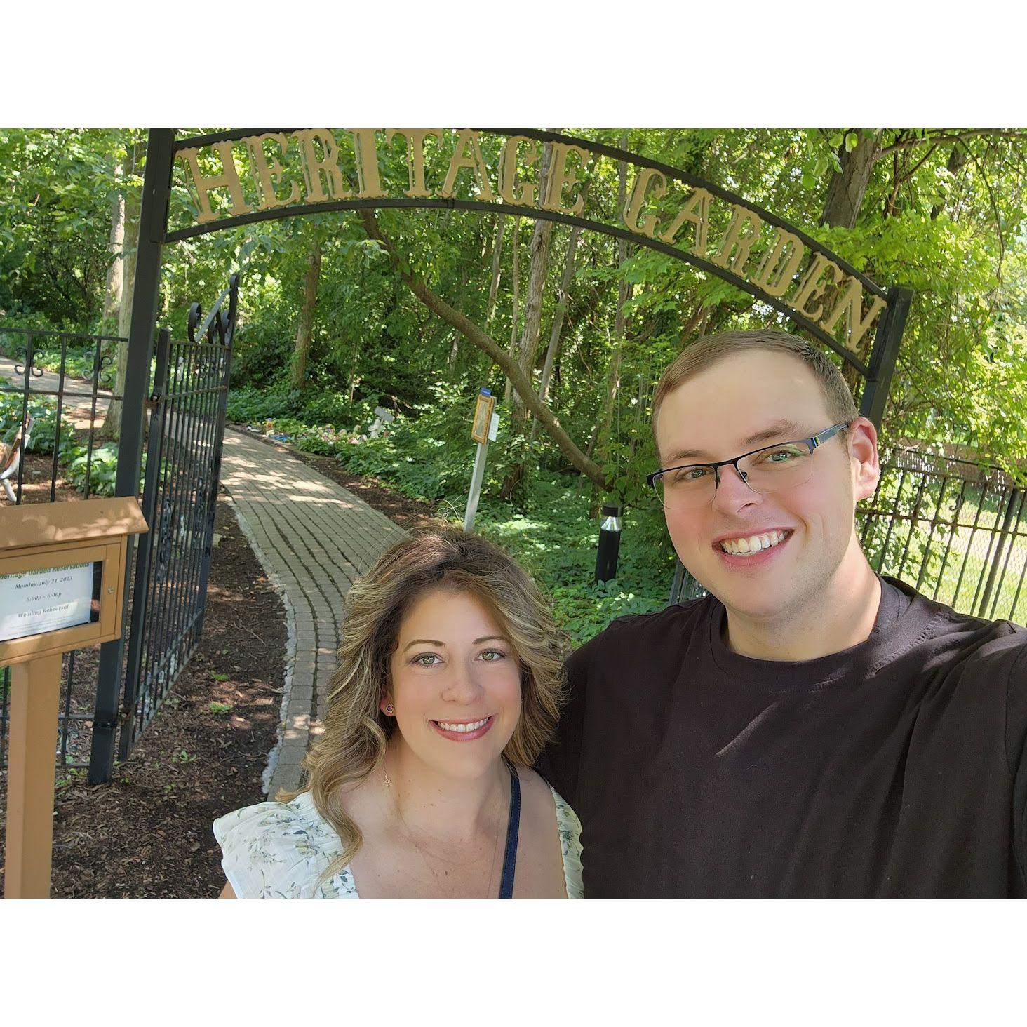 When they visited the park near Chrissy's grandma Sunday's house.