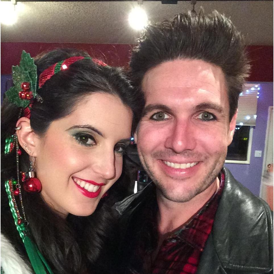 John and I in the play!
