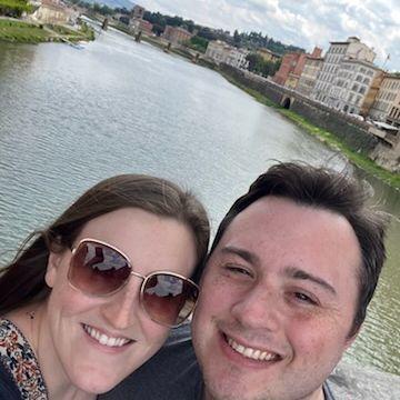Selfie on the Ponte Vecchio!