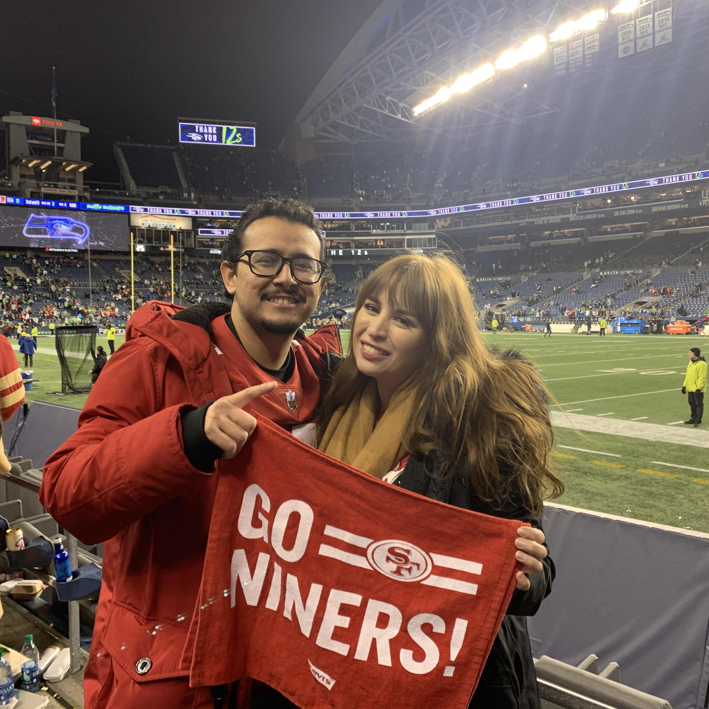 Cecilia's Christmas gift for Manuel in 2019!