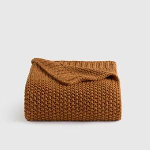 Cotton Fisherman Throw - Amber