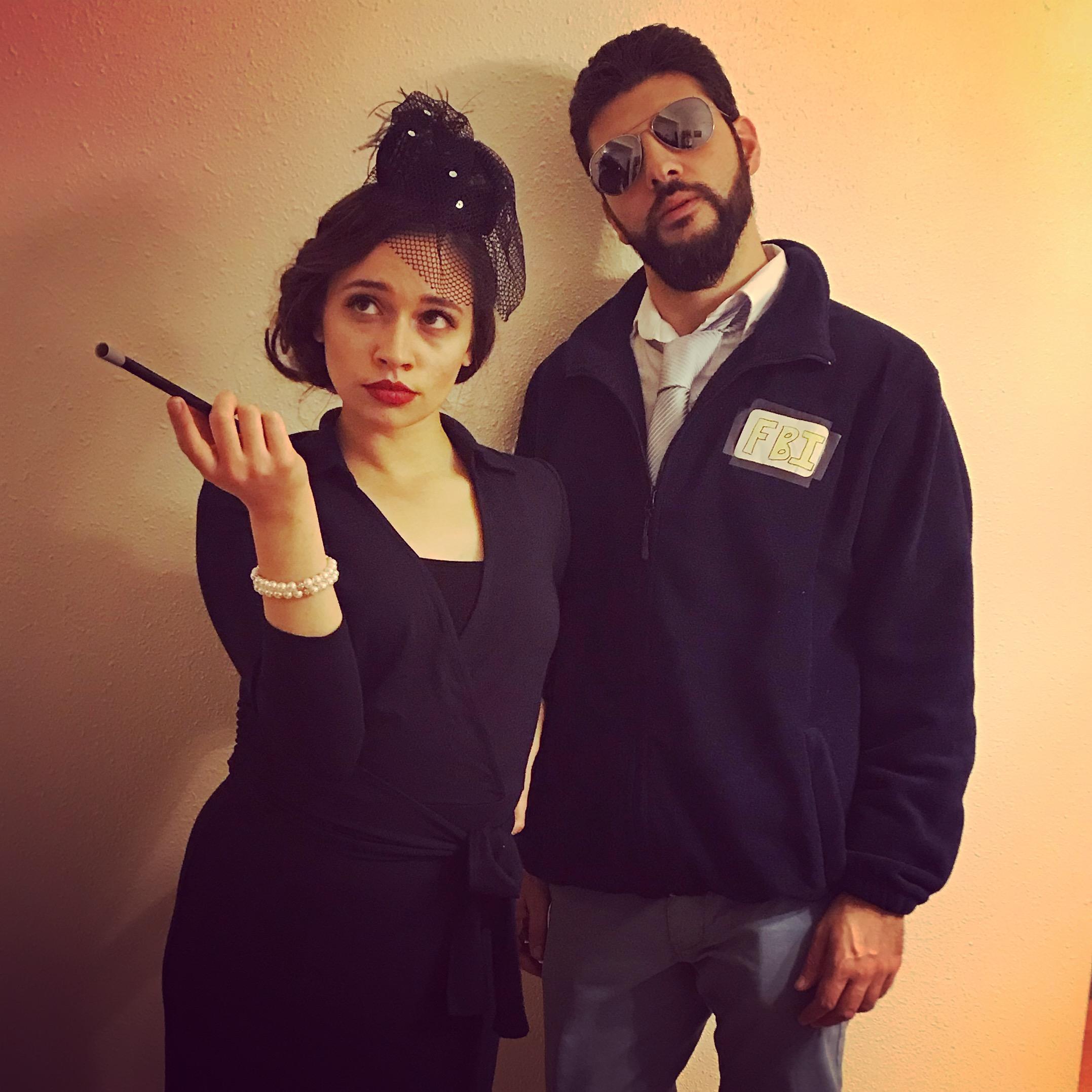 Bert Macklin and Janet Snakehole. Halloween 2018