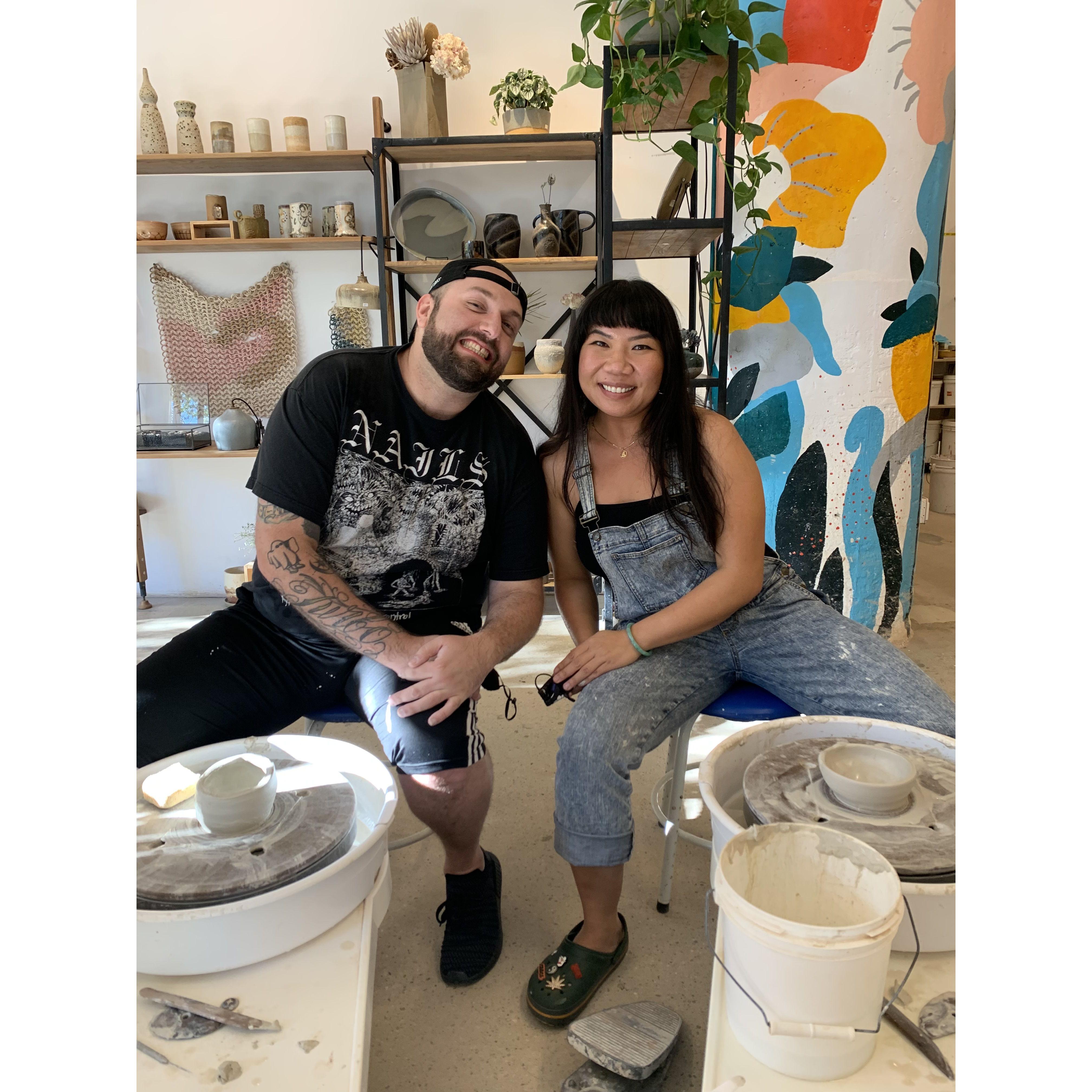Our first official date!