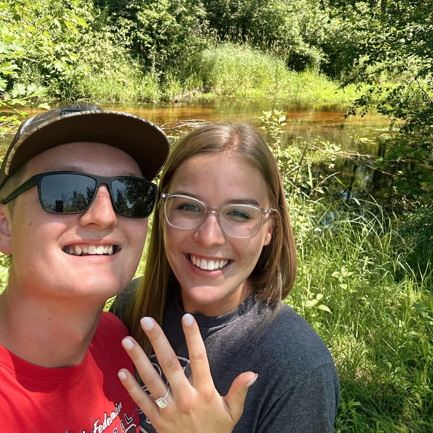 We're engaged!! July 3, 2025