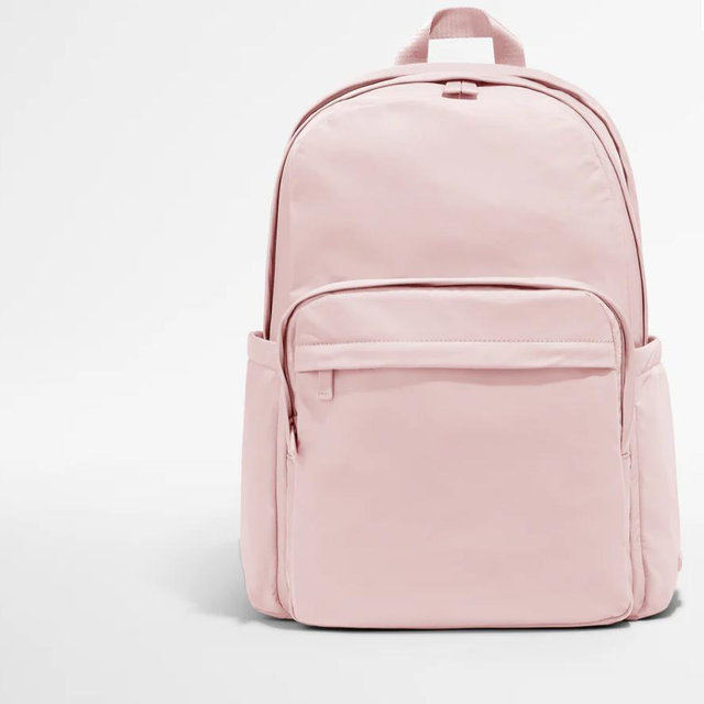 Large Featherlight Backpack in Blush Pink