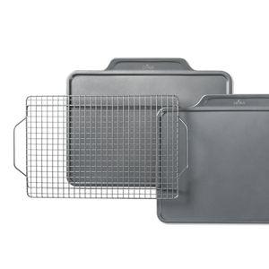 All-Clad Baking Sheets (x2) & Cooling Rack