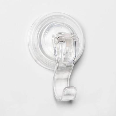 2pk PowerLock Suction Hooks Clear - Room Essentials&#153;