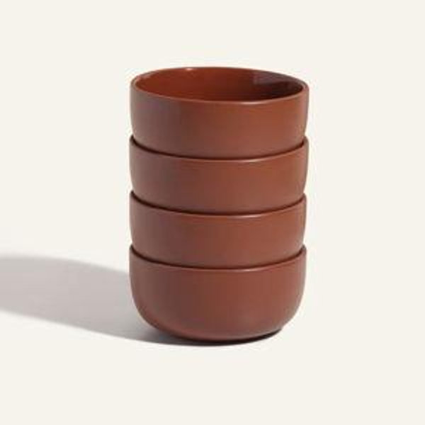 Soup Bowls in Terracotta