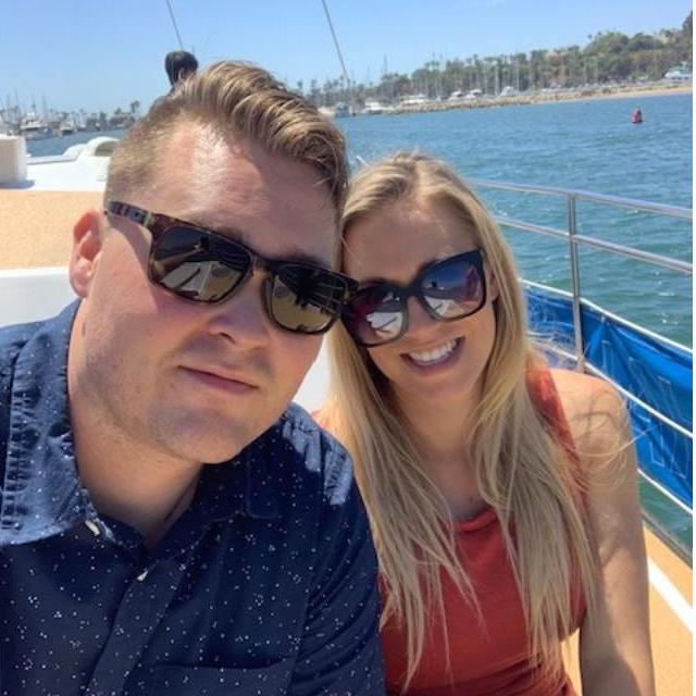 Whale watching in Santa Barbara.
