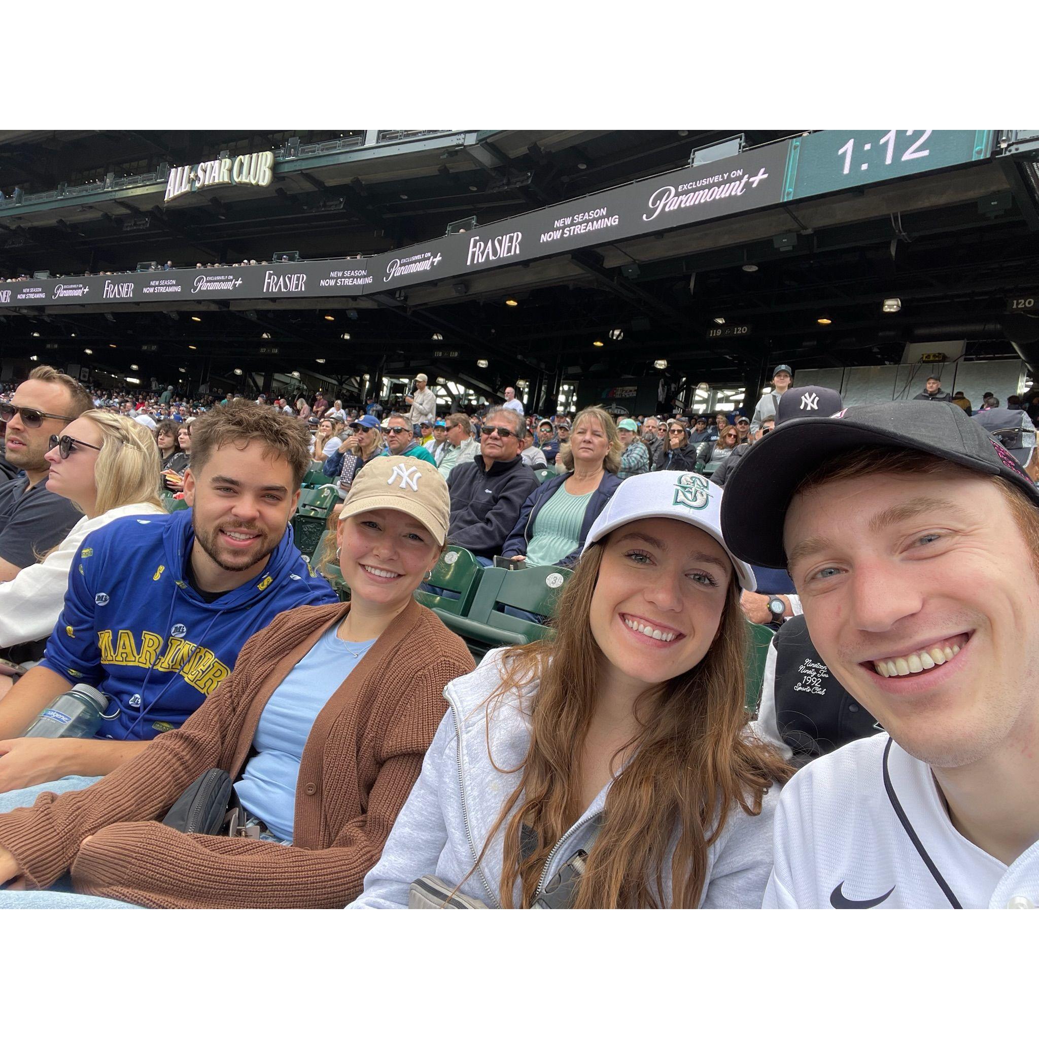 Mariners game with friends!