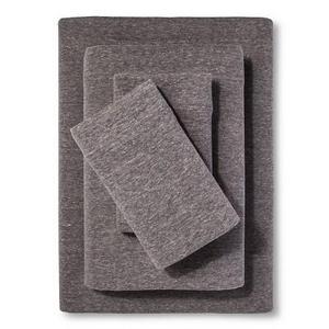 Jersey Sheet Set - (Queen) Heather Gray - Room Essentials™