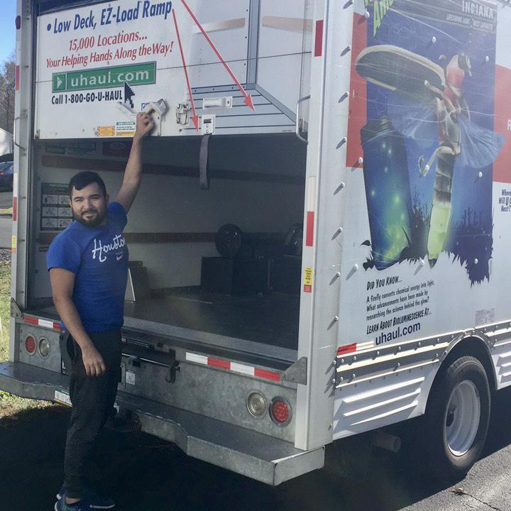 Packing up Rupert’s life in Fredericksburg, VA, to move in with me in Washington, DC. -Abe