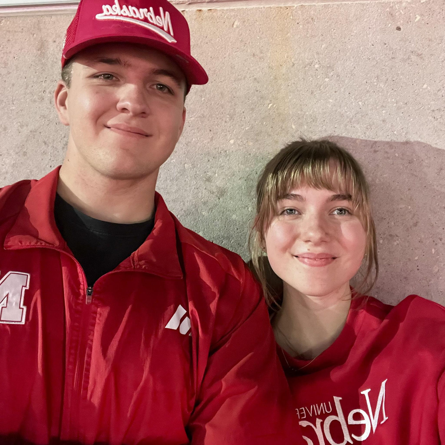 Lilly's first Husker Football game & our first game going together!