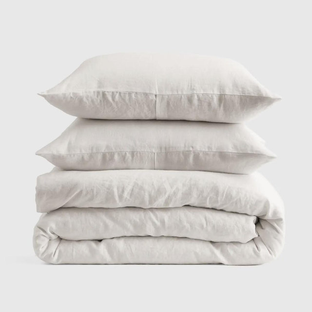 European Linen Duvet Cover Set - King/Cal King