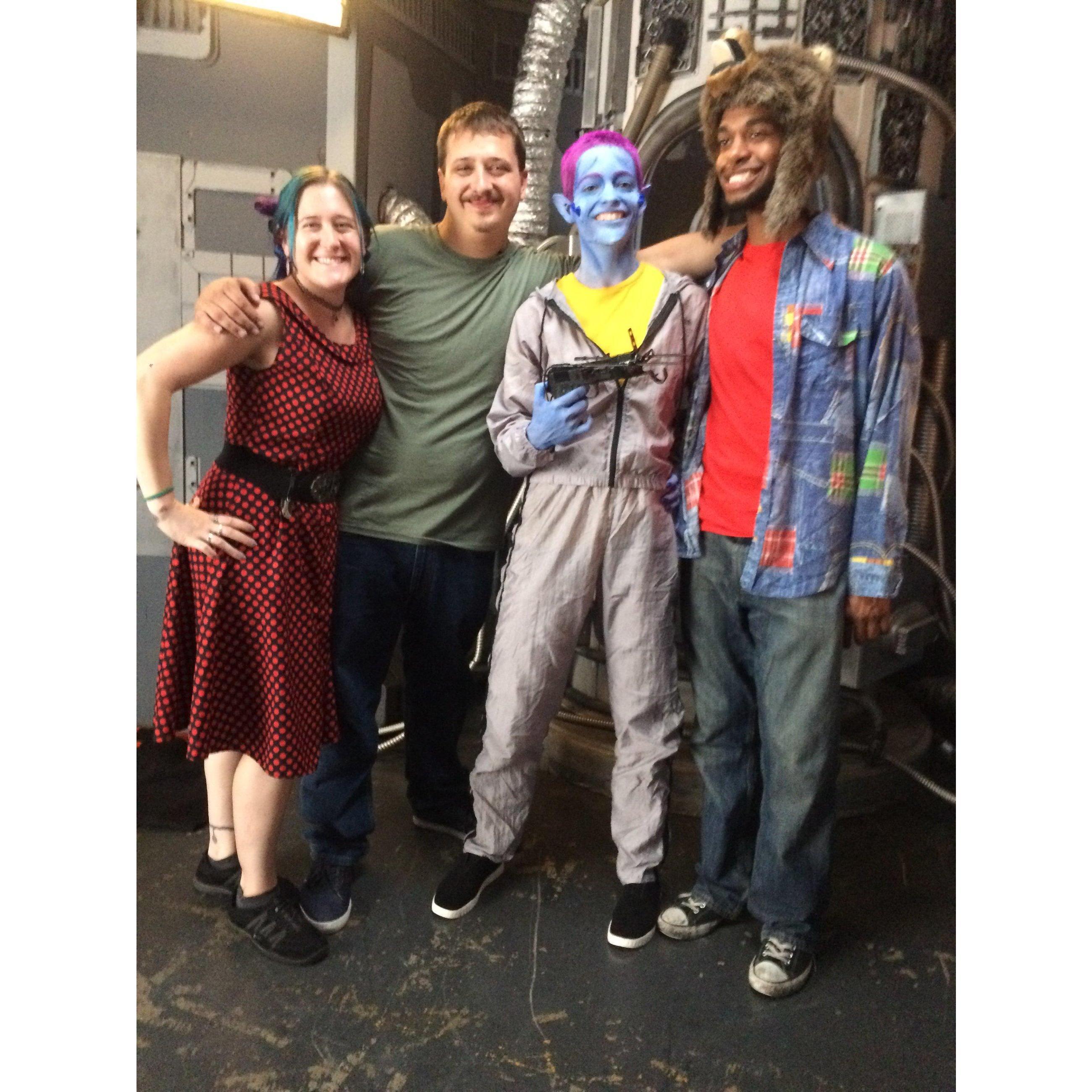 Shooting Episode 8 of our web series "Fuzz & Malloy" - August 14, 2018