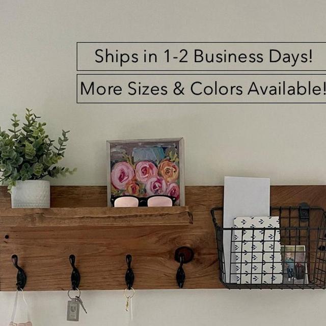 Industrial Entryway Mail Organizer | The...