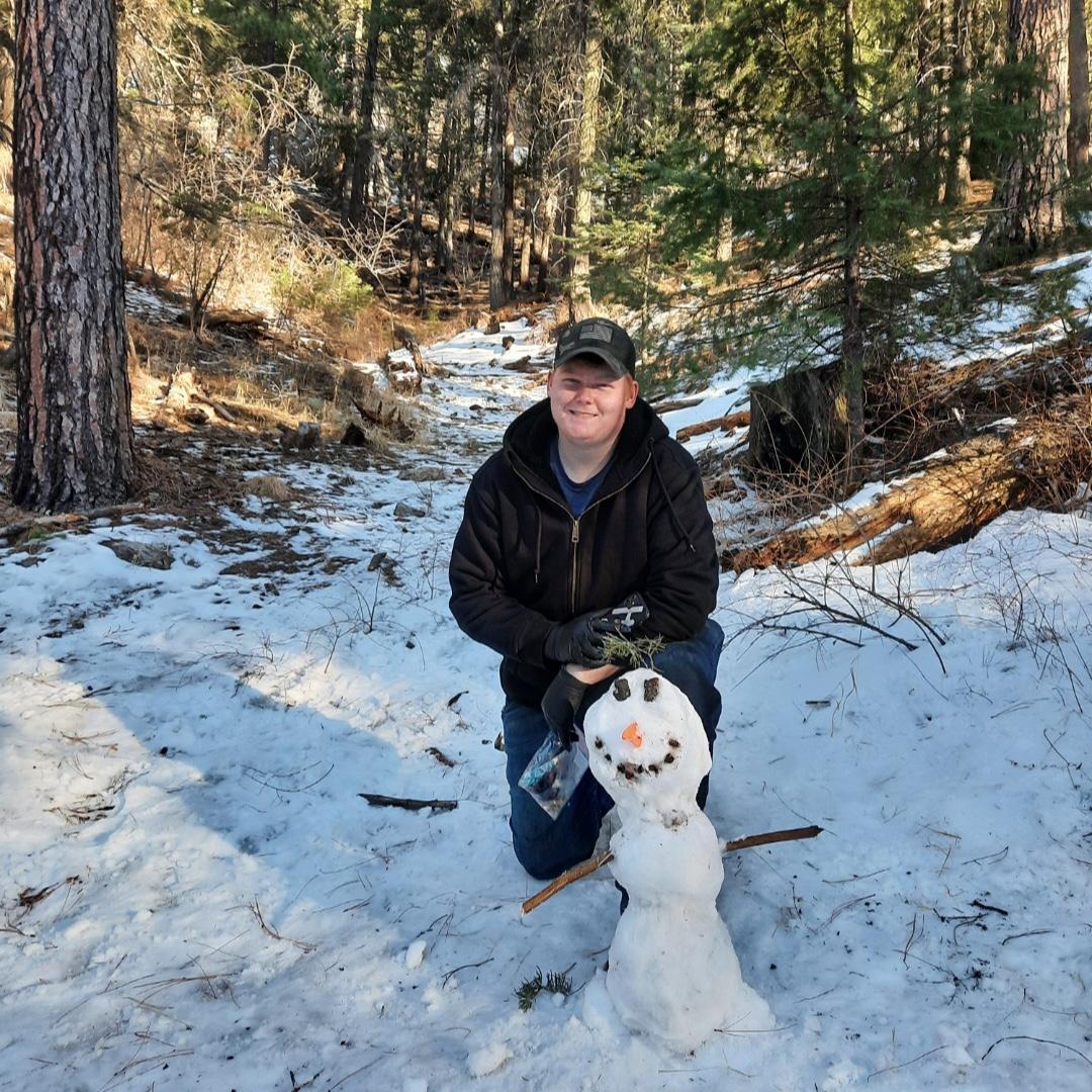 First trip up to the mountains together