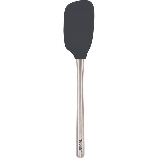 Tovolo Flex-Core Stainless Steel Handled Spoonula Charcoal