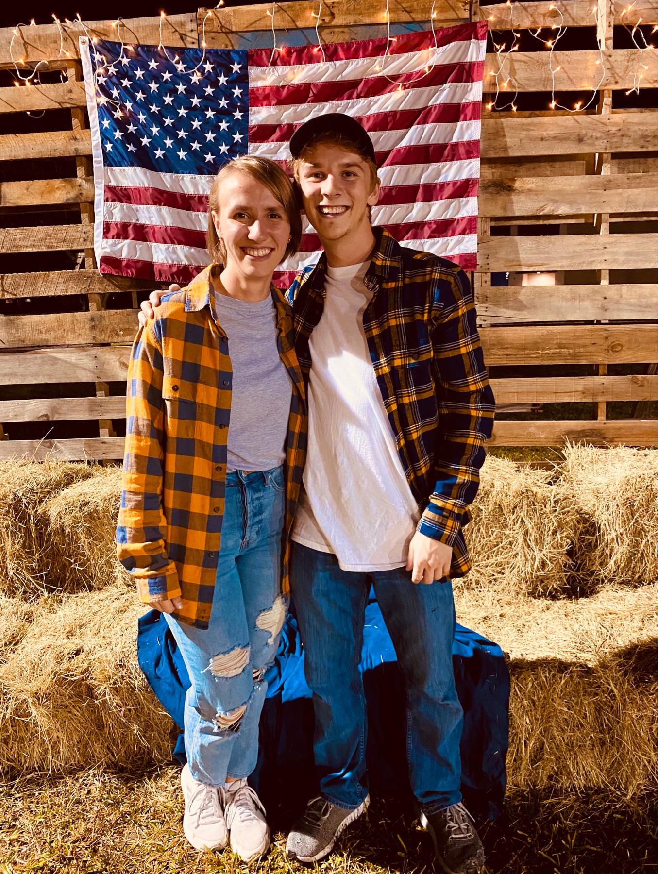 First time we went together to Country Night and became a couple.