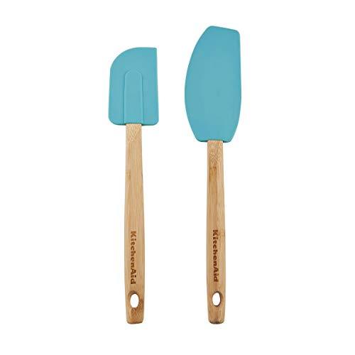 KitchenAid Silicone Slotted Turner Aqua Sky 1 ct