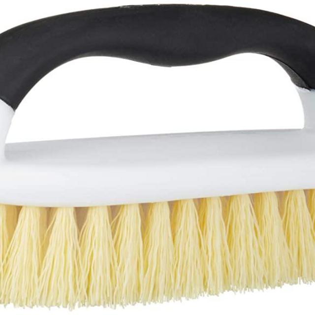 Amazon Basics Soft Grip Scrub Brush