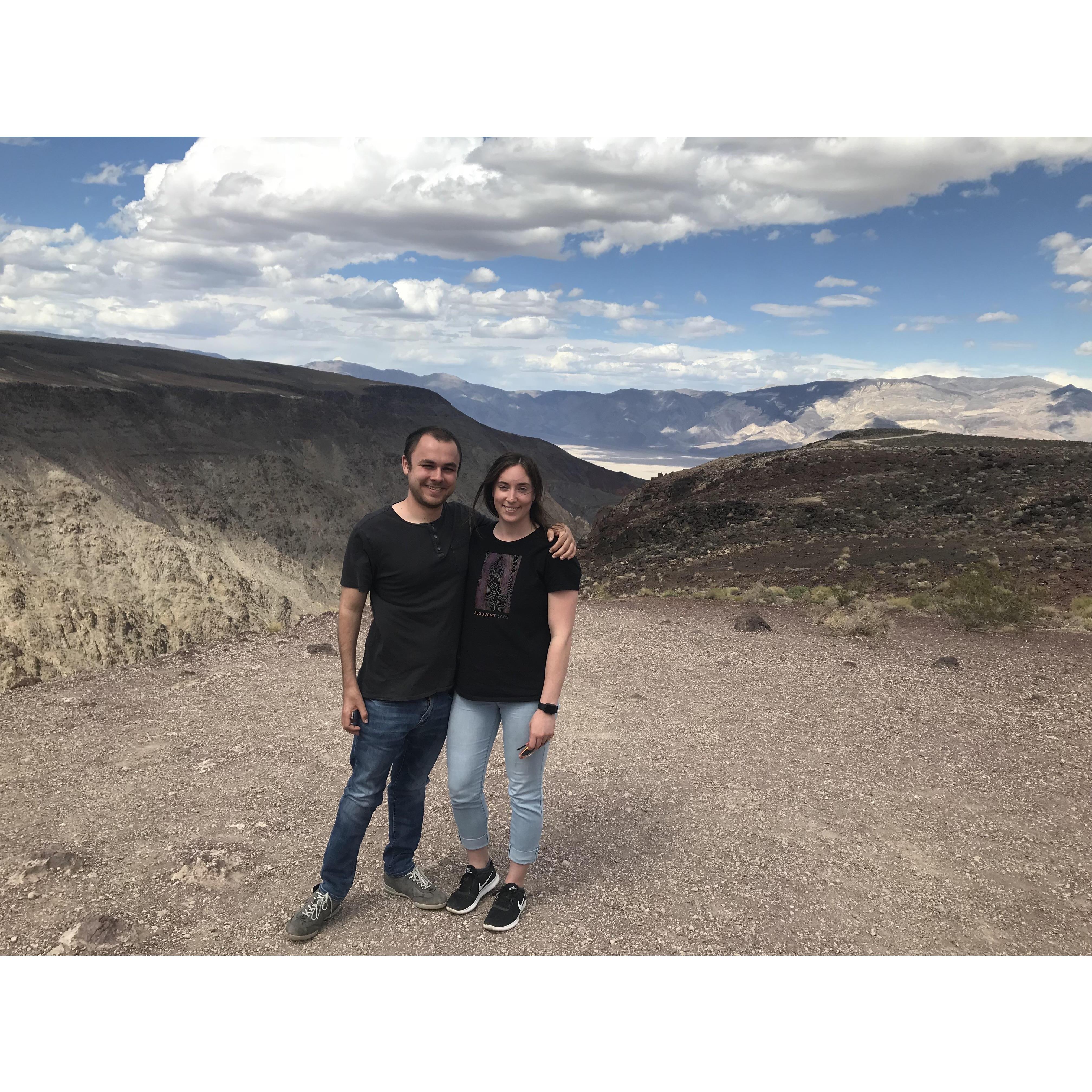 Driving through Death Valley in 2018