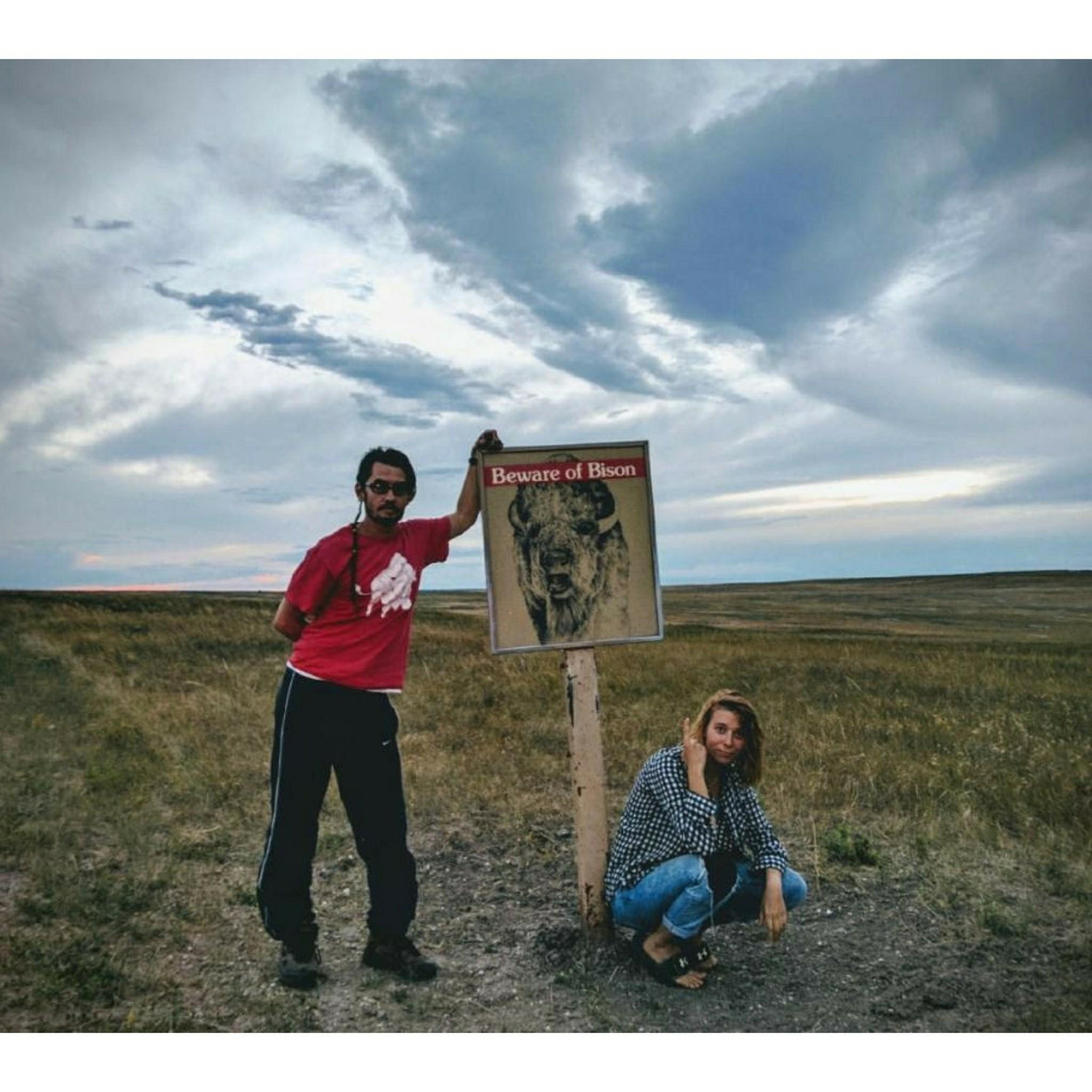 Beware of Bison, because they're beautiful and you don't want to miss them.