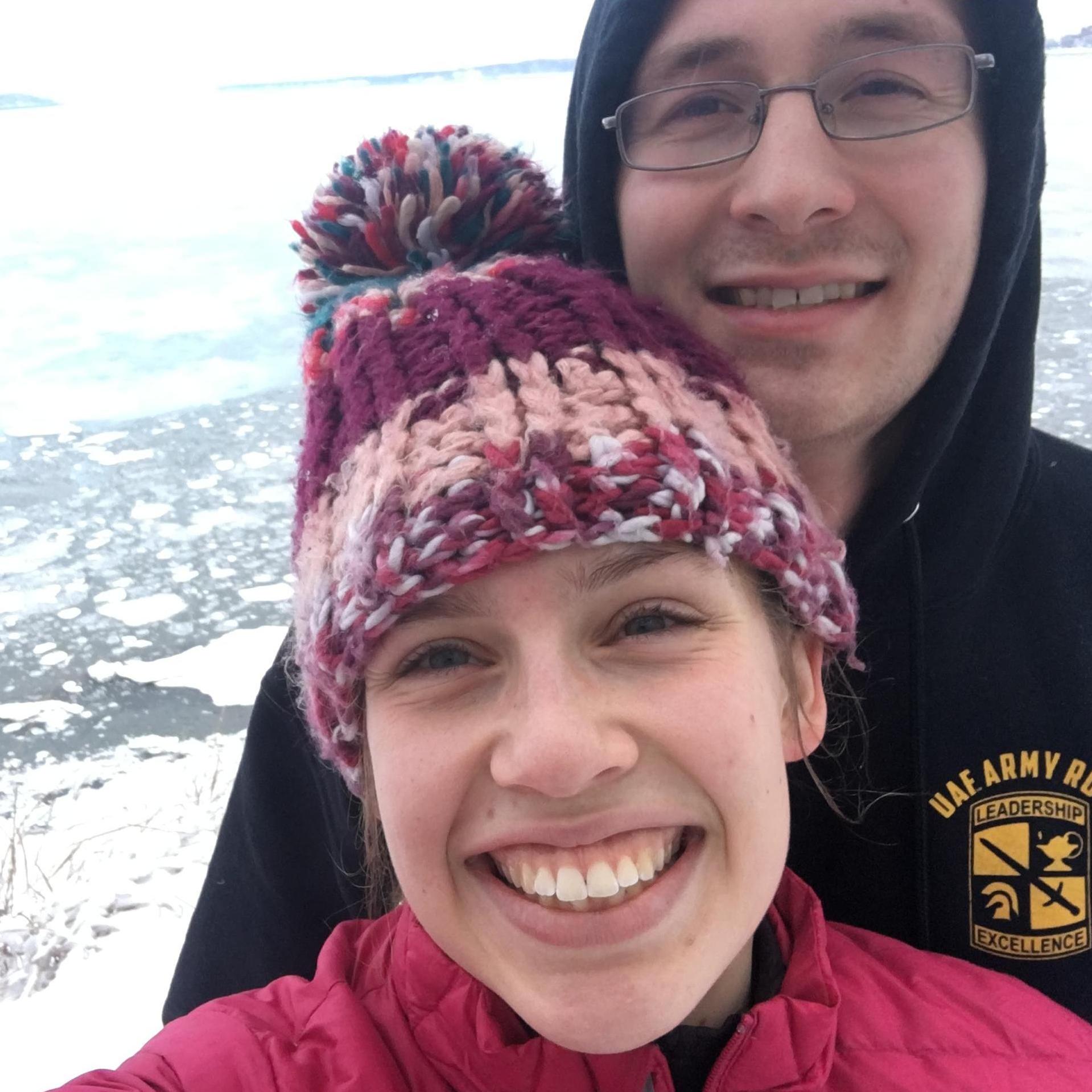 On our way home to Soldotna for Christmas break 2020, we stopped in Anchorage for two days to visit his step-mom Holly. We went for a run on the Coastal Trail before finishing the drive!