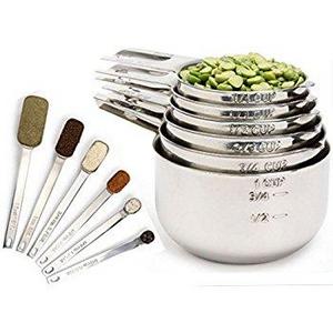 1Easylife Measuring Cups and Spoons Set of 15