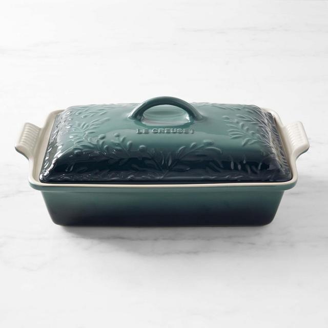 Le Creuset 4 Qt. Heritage Covered Rectangular Casserole - Magnolia