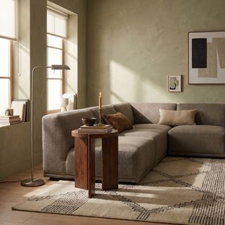 Atlas Mango Wood Side Table