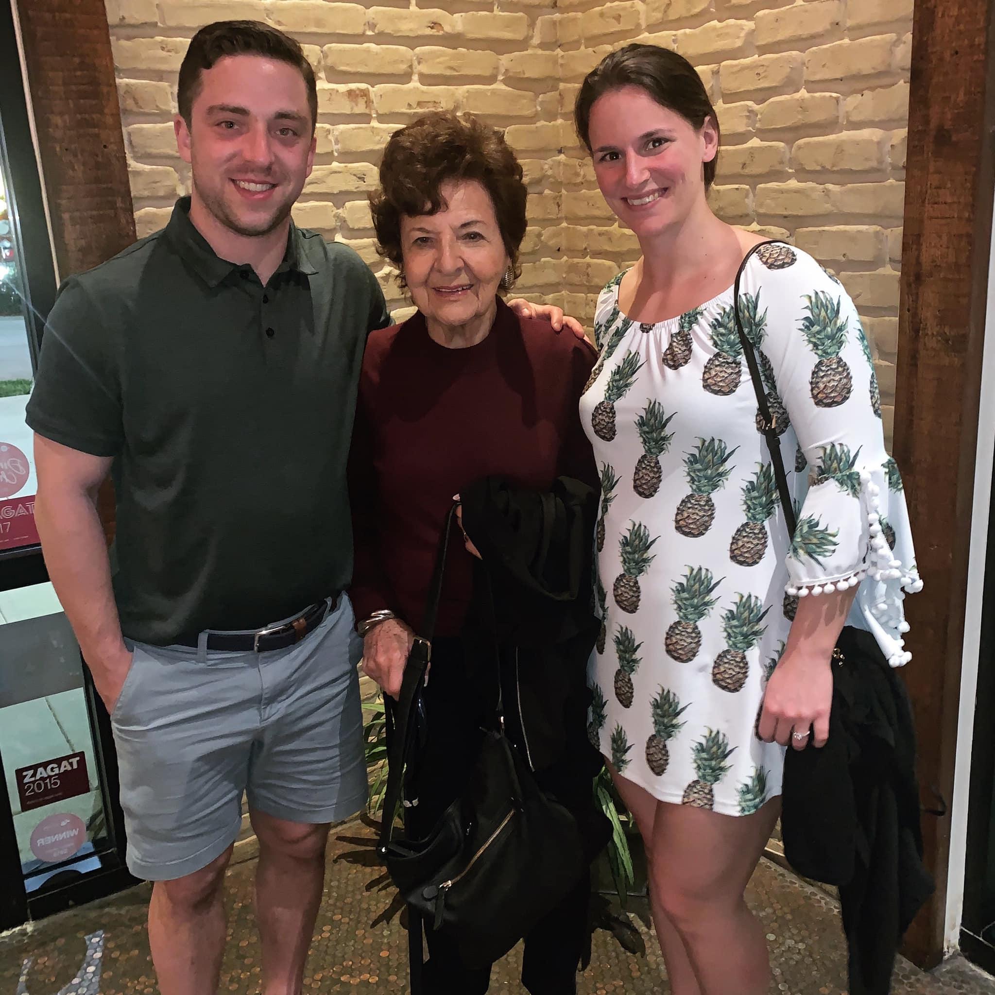 Annual visit to Grandma Rita 2020.
