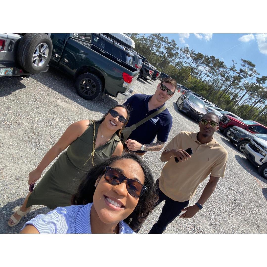 Kae and Ryan Ricky and Jasmine going to watch PGA golf