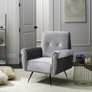 Mira Retro Mid Century Velvet Accent Chair