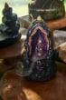 Crystal Tower Backflow Incense Burner with LED