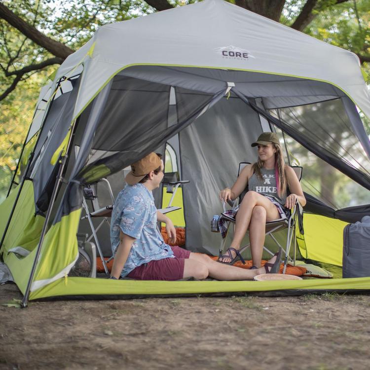 Core Equipment 9-Person Instant Cabin Tent with Full Rainfly