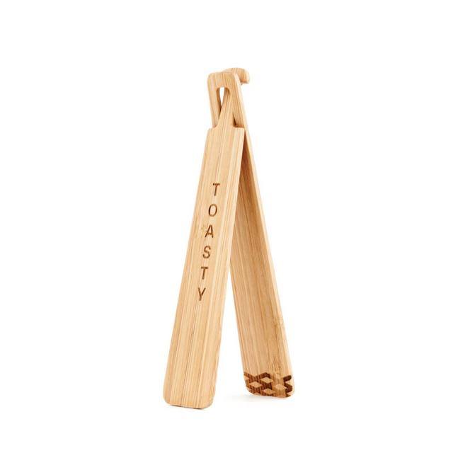 Kikkerland Design Toasty Tongs