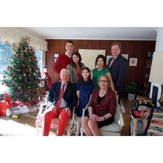 Our first Princeton Christmas celebration.