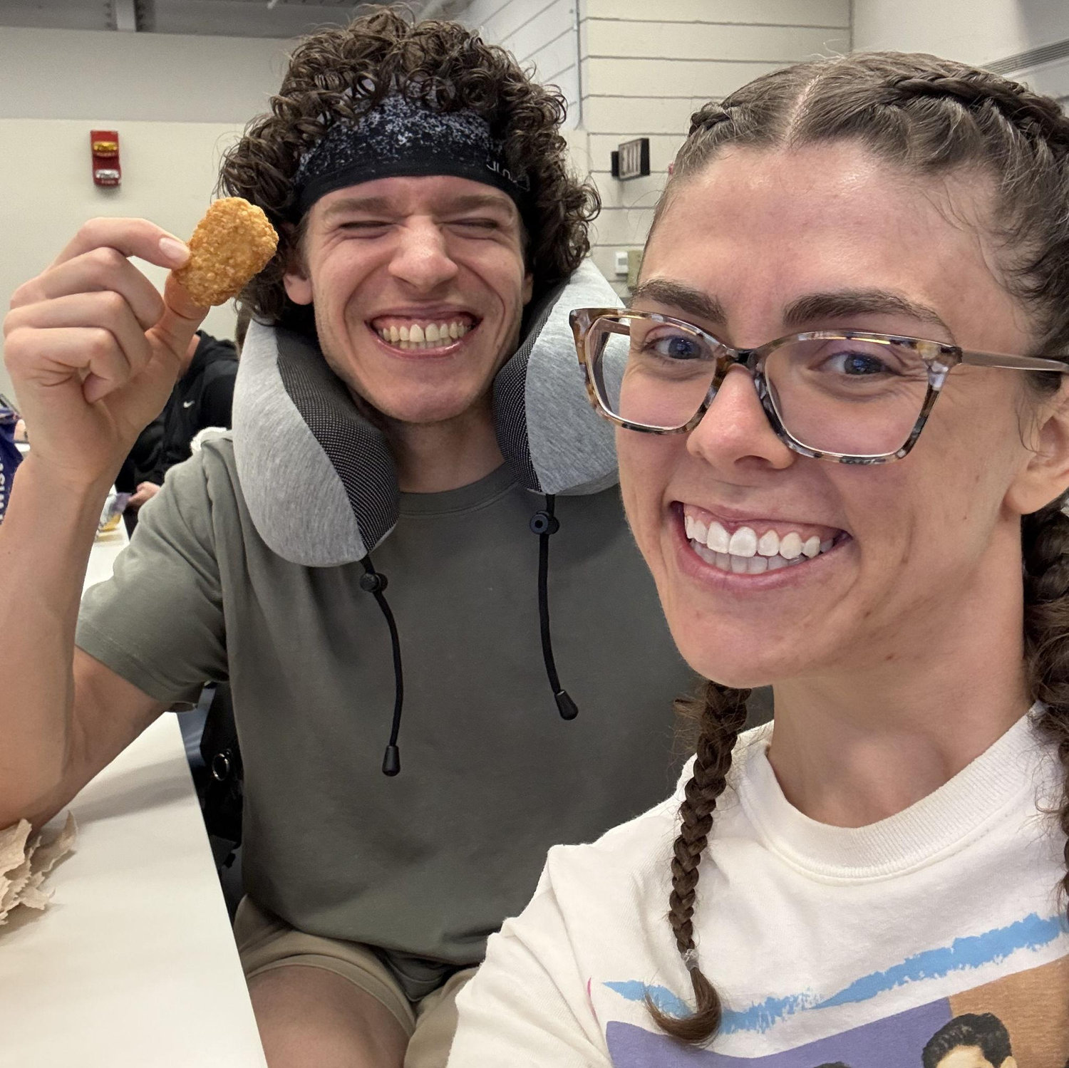 Our First Trip Together. Philadelphia Airport. 5/21/2025