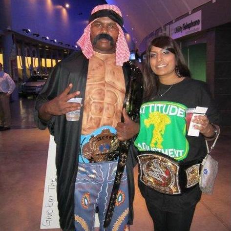 Kam as the Iron Sheik at WWE