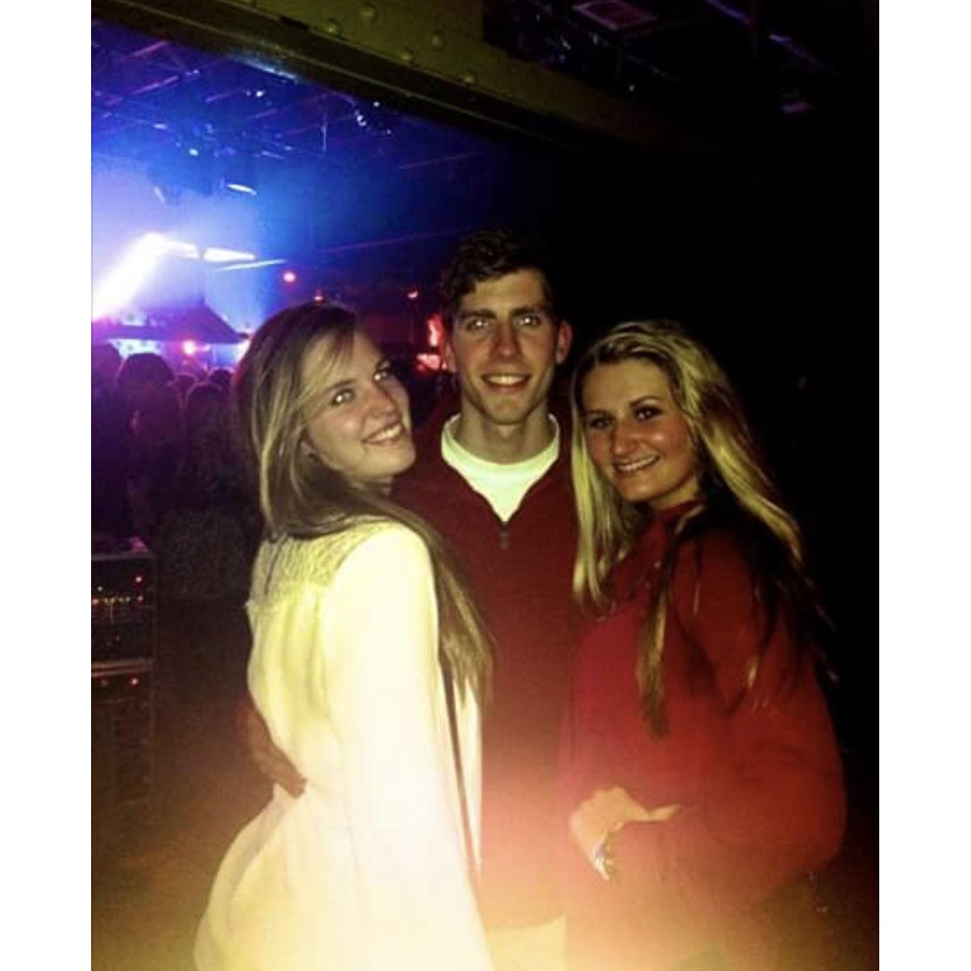 Our first (known) photo together, circa 2014.