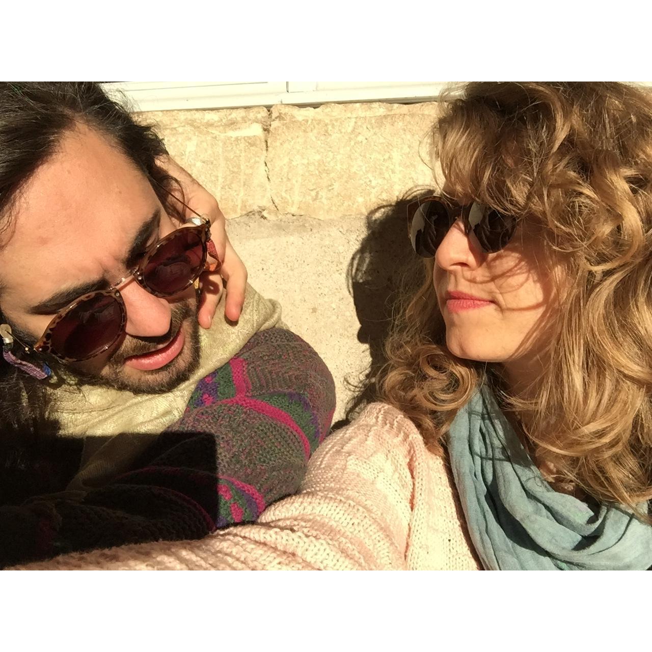 Sunshine in France.
