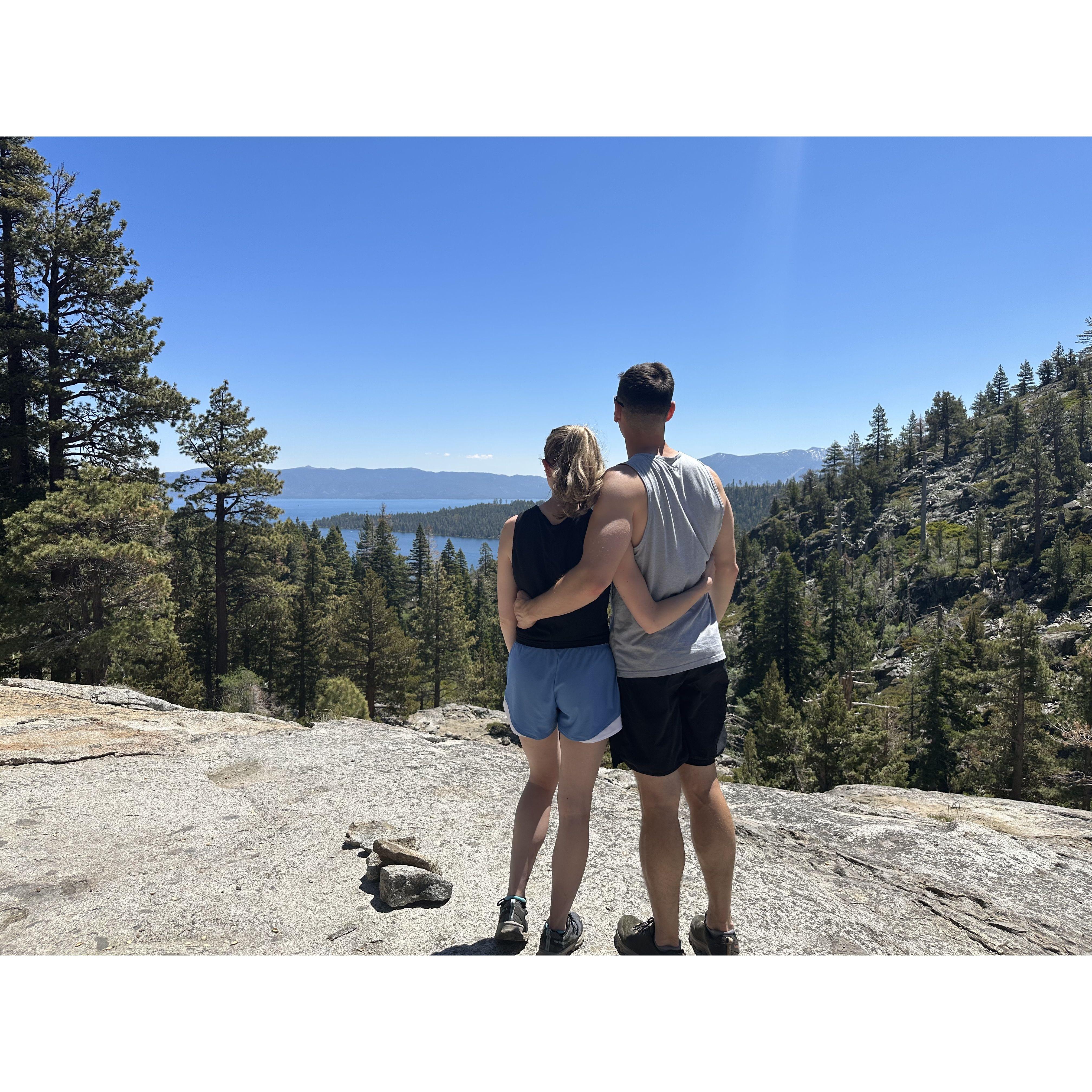 Hiking in Lake Tahoe