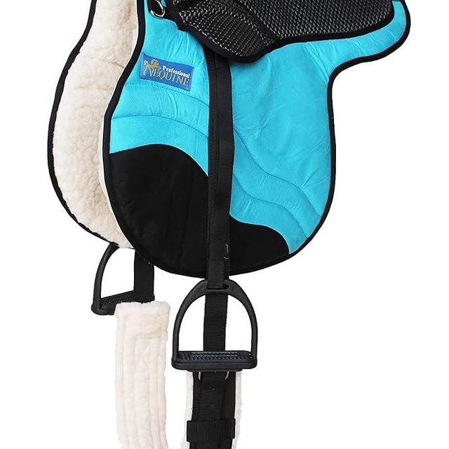 CHALLENGER Horse English Western Trail Fleece Padded Adjustable Bareback Saddle Pad 39TS05