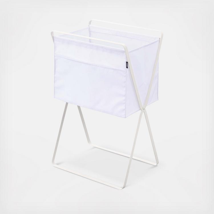 Yamazaki Home Collapsible Laundry Hamper, 2 Colors, Holds Up to